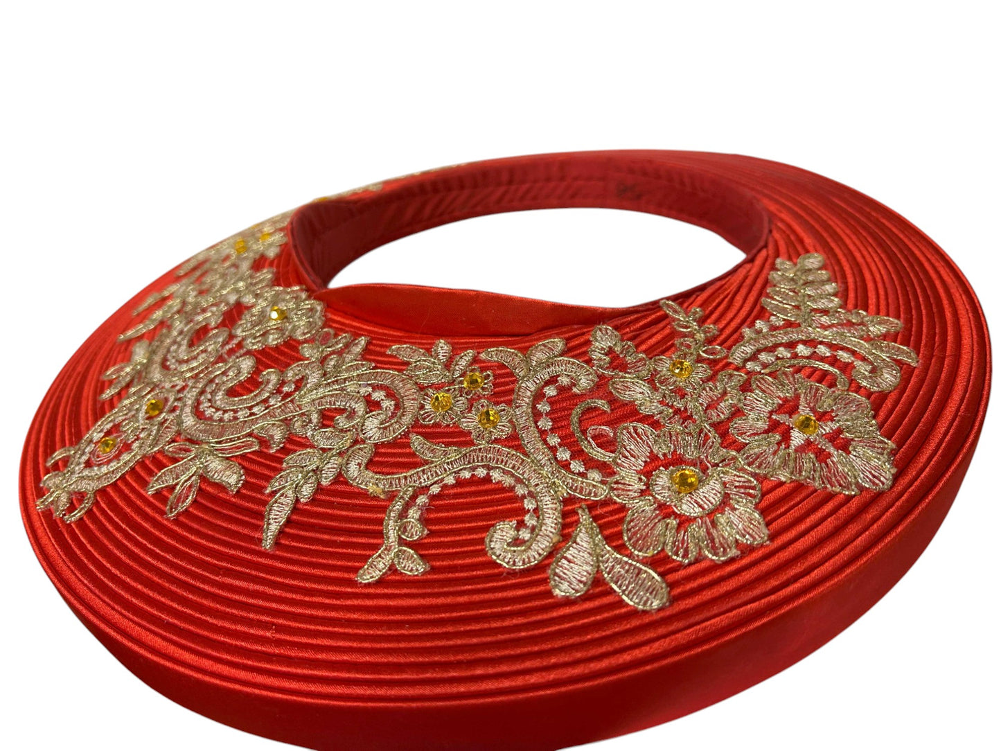 Red + Gold Trim