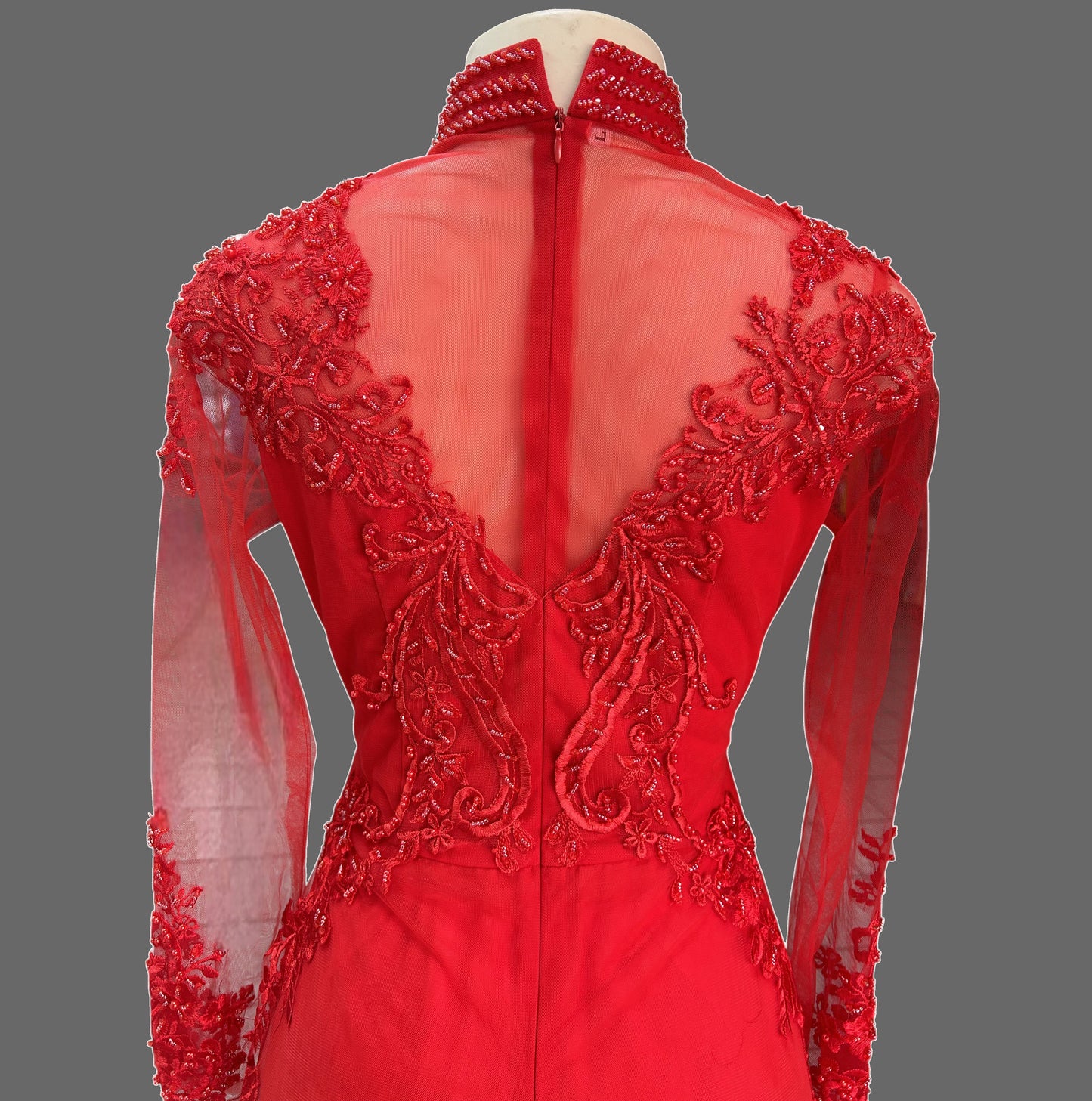 Bedazzled Wedding Ao Dai (Custom)
